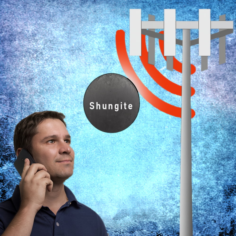 Shungite protects against EMFs.