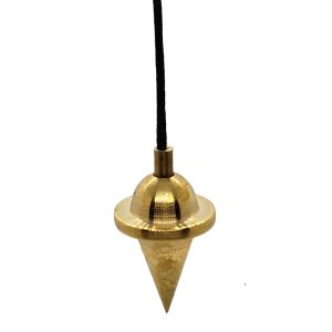 Teardrop Enhanced Brass Pendulum.
