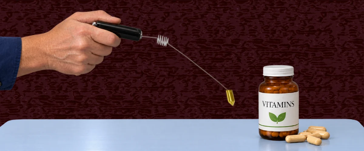 Using the Aurameter as a pendulum.