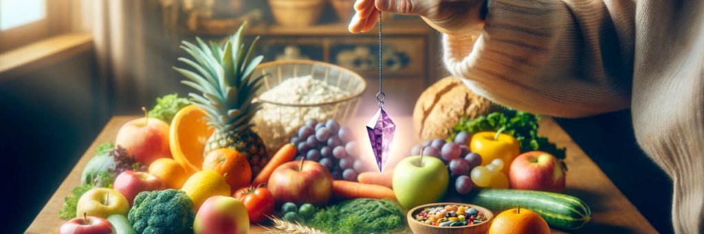 Dowse the Vitality of Foods Using a Pendulum.