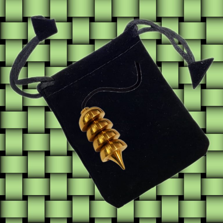 Black Velvet Pendulum Pouch.