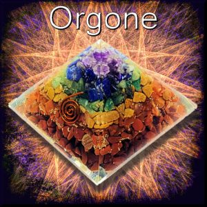 Orgone Chakra Layered Pyramid.