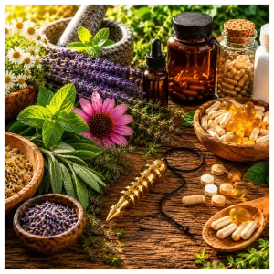 Herbs vs Vitamins with Isis Pendulum.