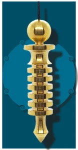 View brass pendulums Isis Super brass pendulum.