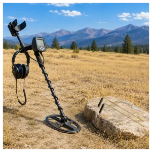 Metal Detector and L-rod.