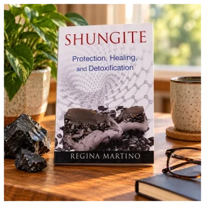 Shungite: Protection, Healing, and Detoxification by Regina Martino. Shungite book: Shungite: Protection, Healing, and Detoxification by Regina Martino.