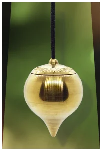 Abbe Mermet Brass Pendulum with Witness Chamber. Abbe Mermet Brass Pendulum.